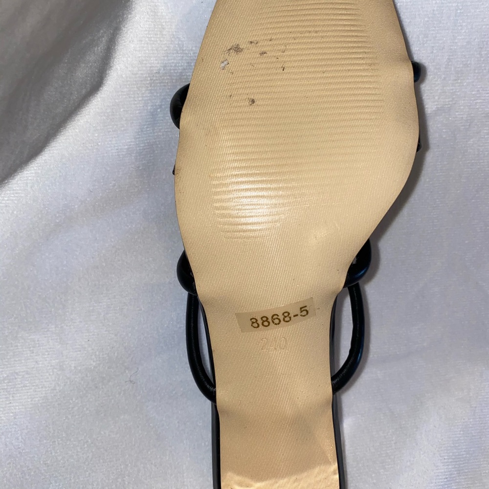 Bigtree Black Strap Sandals - Picture 4 of 4